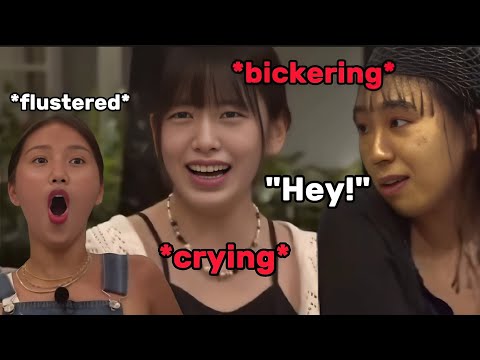 Yujin and Youngji nonstop bickering (ft. Mimi protecting Yujin from Youngji)