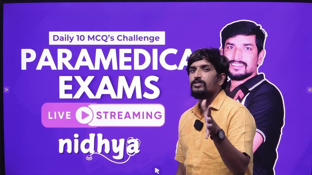 🚨RRB Paramedical Course 2025 – Special Live Classes by Nagesh Sir | Crack Your Dream Job!🎯