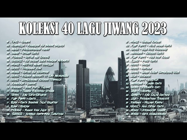 40 LAGU JIWANG MELAYU 2023 - LAGU JIWANG 80AN DAN 90AN TERBAIK - LAGU SLOW ROCK MALAYSIA class=