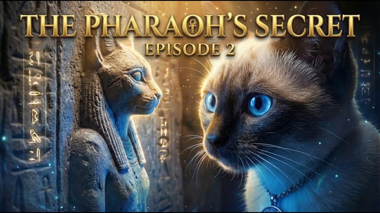 Luna in Ancient Egypt: The Pharaoh’s Secret 🐱🏜️ (Time Traveler Cat Ep. 2)