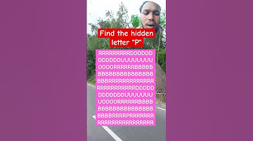 Find the hidden letter "P" EP-411 #find #search #shorts