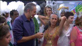 Trecho Jornal Nacional - Mangueira Campeã do Carnaval