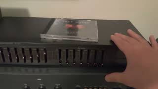 Technics SH-8017 7-band equalizer demo