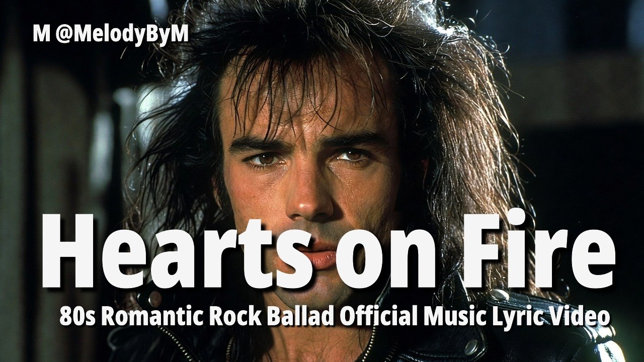 Hearts on Fire - The Ultimate 80s Rock Love Ballad | Official Music Video