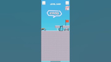 Draw bridge puzzle game level 2491 #drawing #game #Shorts