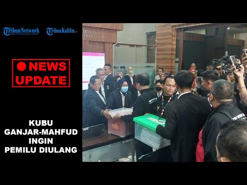 🔴NEWS UPDATE: Daftar Gugatan  ke MK, Kubu Ganjar-Mahfud Ingin Pemilu Diulang