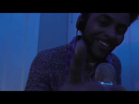 ASMR All Blue World! 🌐😃💙[Tapping, Scratching, Marker Sounds, Dish Liquid, Color Pinsels, Sharpener]