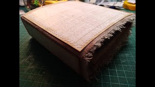 HOW TO: Making a small Lapbook using Tim Holtz Dapper paper