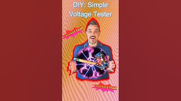 How to make a simple DC voltage tester