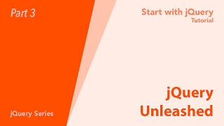 eTutorial - jQuery Unleashed - L01C03 - Start with jQuery