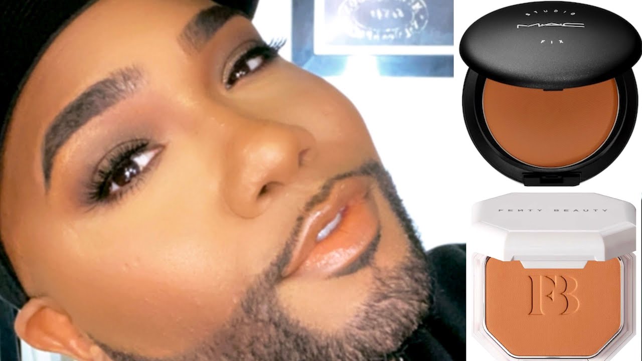 FENTY Pro Filt'r -vs- MAC Studio Fix Powder... Who WON?!?! | Byron Shears