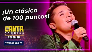 Video-Miniaturansicht von „Ganó 100! Andrés Molina canta LA MALAGUEÑA | CANTA CONMIGO COLOMBIA“