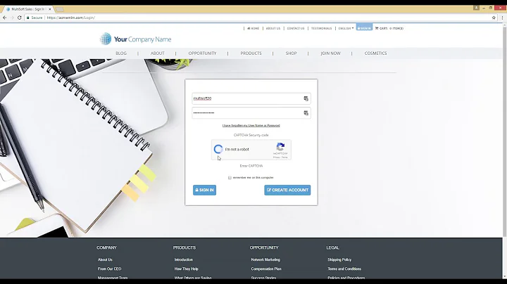 Use New Customer Registration