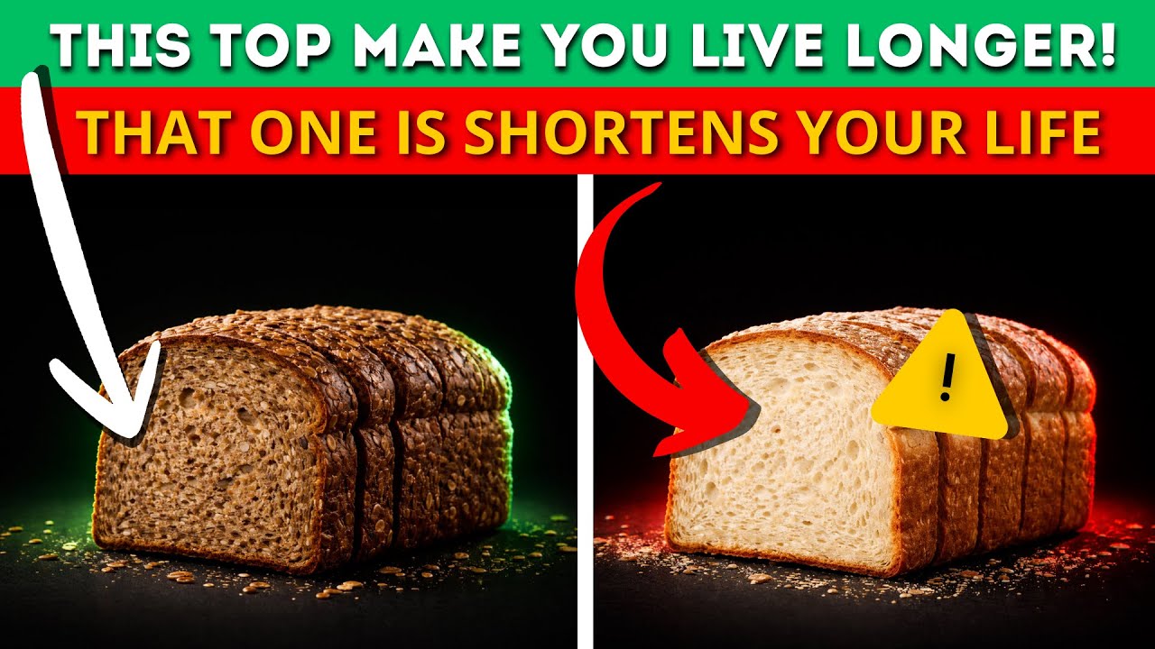 4 Breads That Add Years After 60 (And 4 That Steal Them)
