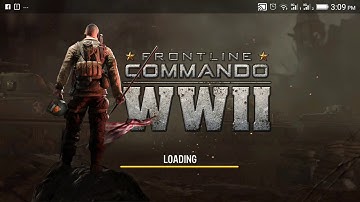 Lets Play Frontline Comando WW2 The Machine Gun