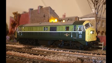 2020 Dapol Class 29  Digitrains Sound leaving depot to collect Oil Train