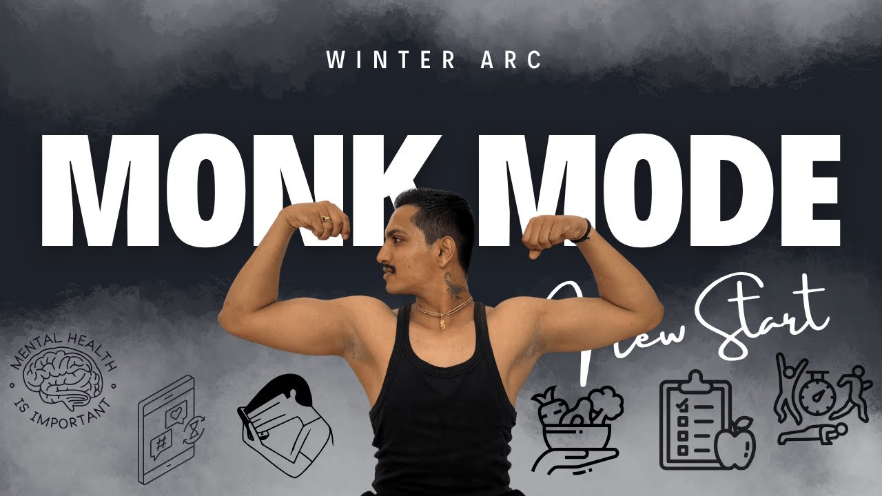 Monk Mode Transformation | My NoFap, Discipline & Focus Journey