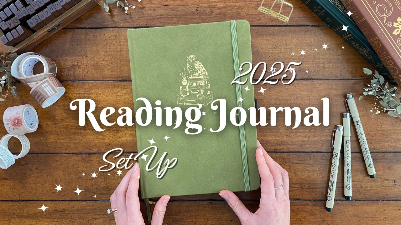 Создаём дневник чтения на 2025 год. Уютная тема «Академическая сова»!