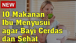 10 Makanan Ibu Menyusui agar Bayi Cerdas dan Sehat - Durasi: 7.08. 