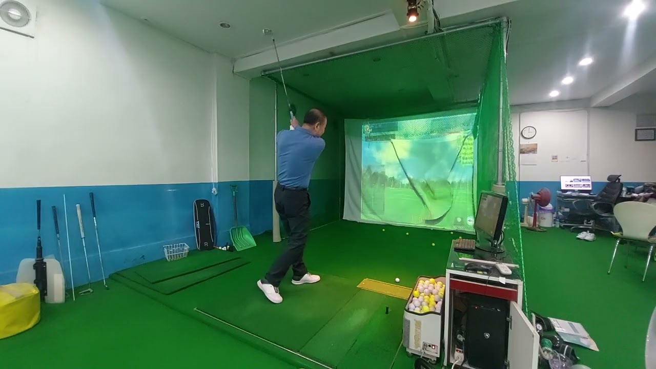 왜! 골프가 어려운가? 가장 쉽게 하는 비법, 반작용의 원리 / 압축된 상대성 원리