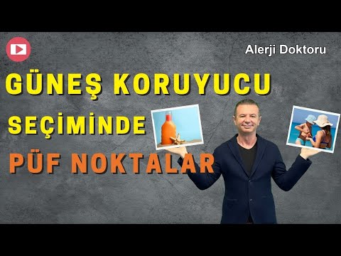 Güneş Kremi Seçiminde Püf Noktalar