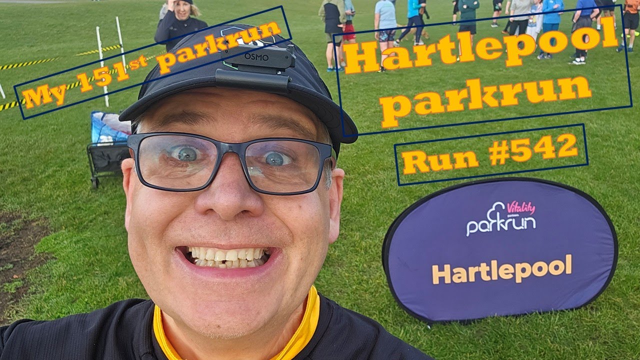 FPV Parkrun | Хартлпул, Ситон-Кэрью, графство Дарем, Великобритания - январь 2026 г.