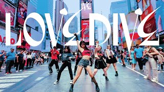 [KPOP IN PUBLIC NYC | TIMES SQUARE] IVE 아이브 'LOVE DIVE' (Rock Ver.) Dance Cover by OFFBRND