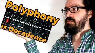 I made a live-set using only the Norand Mono (and three pedals).