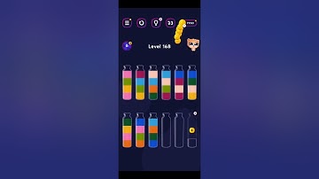 Get Color Water Sort Puzzle Level 166 to Level 170