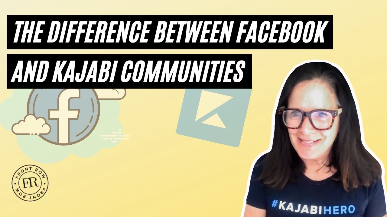 The Difference Between Facebook groups and Kajabi Communities