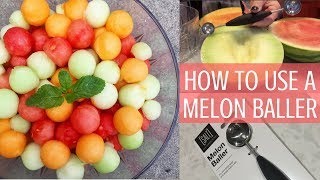 15 Ways How I Use Melon Baller Beyond Melon - Gala in the kitchen