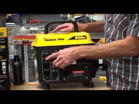 Product Review Trades Pro 850W Portable Generator