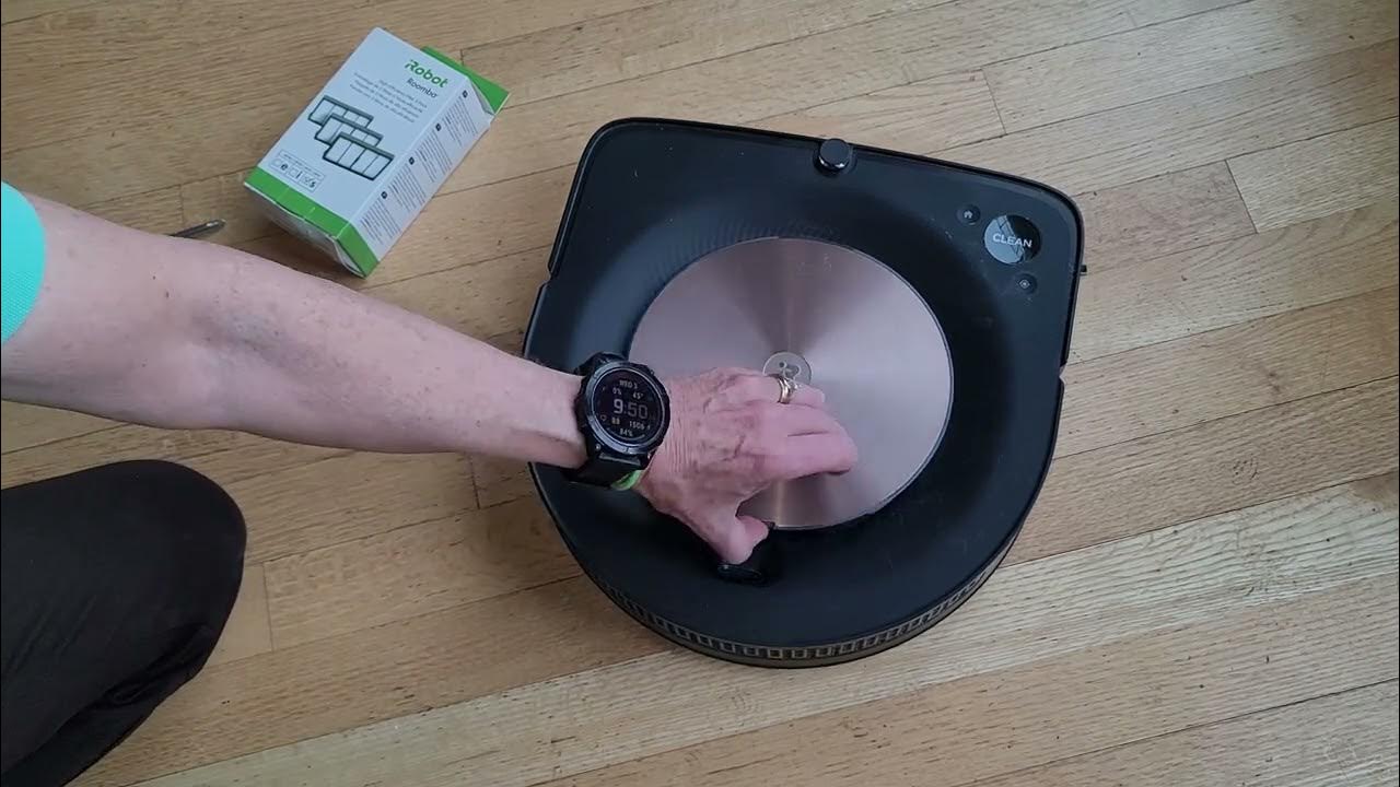 How To replace filters and corner brushes on the iRobot Roomba S9 YouTube