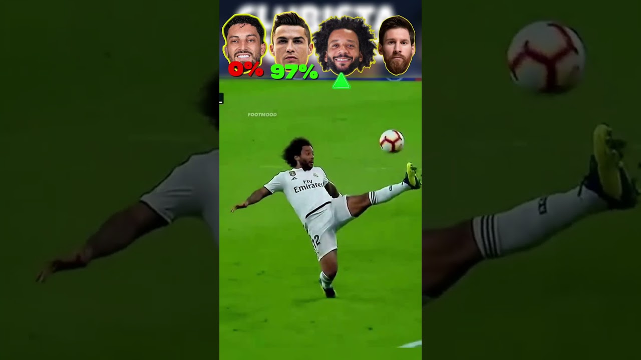 Ronaldo VS Messi VS Marcelo VS Domínio de Bola 😱