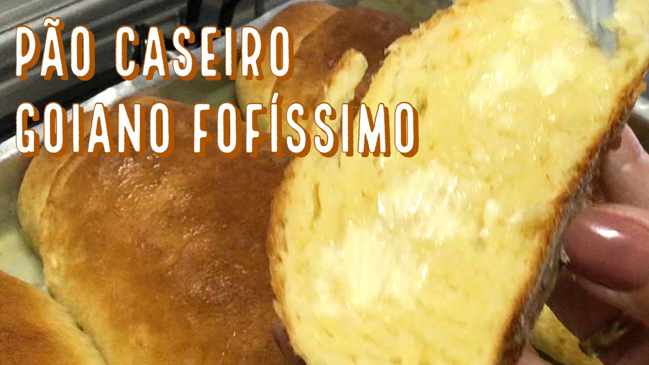 Pão Caseiro Goiano Fofíssimo | Receitas Fáceis | Receitinhas da Rê ...