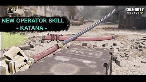 NEW OPERATOR SKILL ( KATANA ) | CALL OF DUTY MOBILE [MP] GAMEPLAY