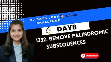 1332. Remove Palindromic Subsequences