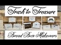 For The Love of Bread Boxes || Flipping Thrifted Bread Boxes for Profit || Trash to Treasure