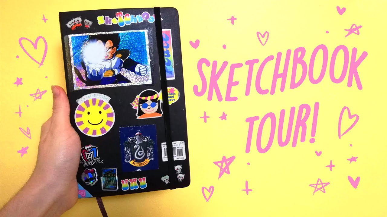 moleskine sketchbook tour // 2019 2021 YouTube
