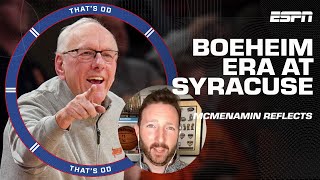 That's OD: Syracuse alum Dave McMenamin reflects on the Jim Boeheim era | NBA on ESPN