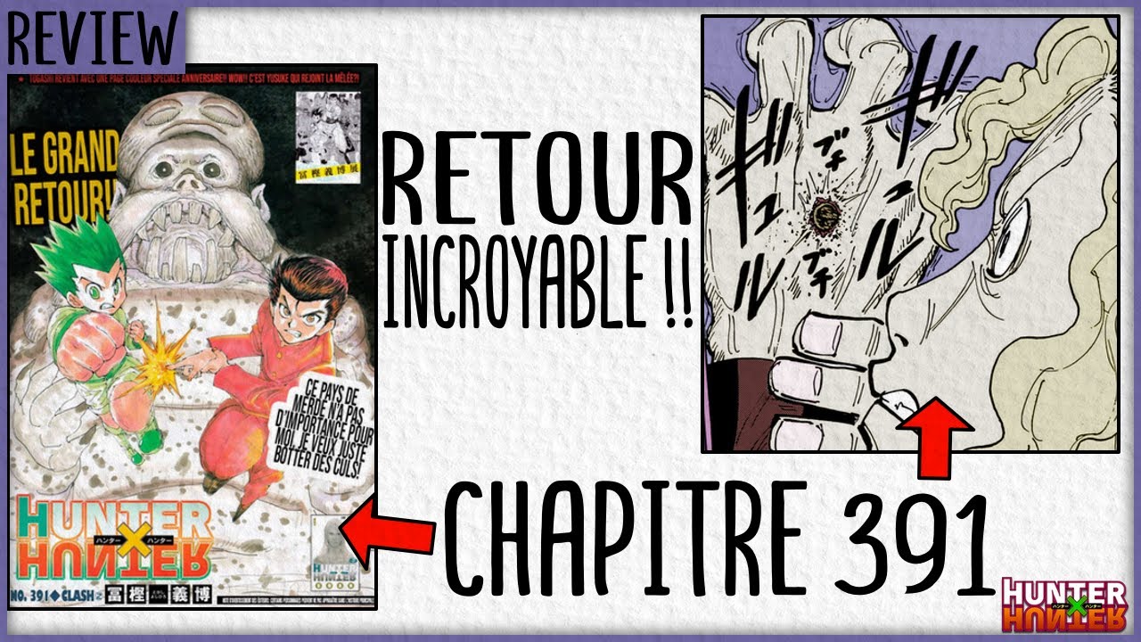 Hunter x Hunter | REVIEW du CHAPITRE 391🔥🔥 - YouTube