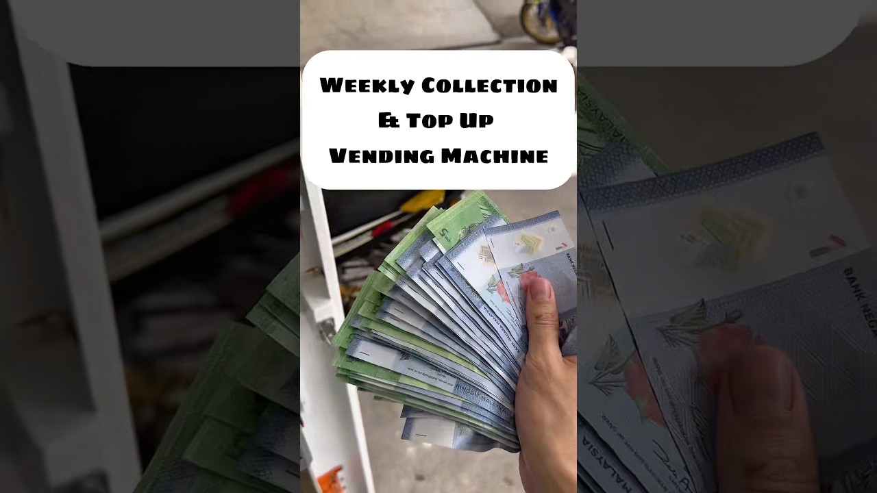 Weekly Collection & Top Up Vending Machine 