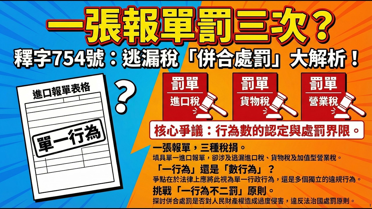 釋字第754號解釋重點講解