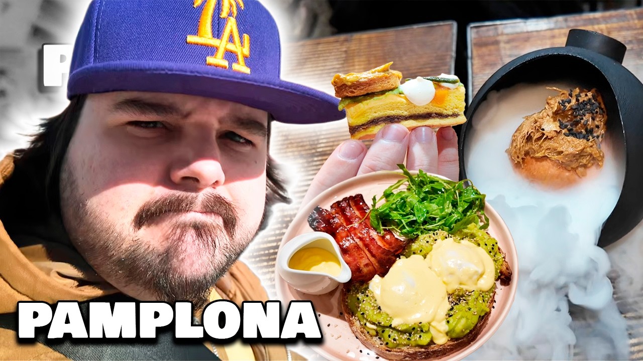 ¡24 HORAS comiendo en PAMPLONA!