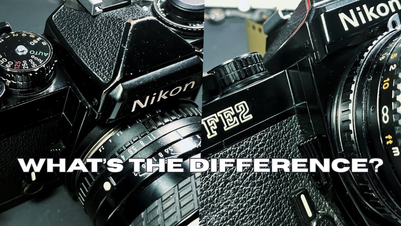 Is The Difference Worth HUNDREDS OF DOLLARS?? (Nikon FE vs Nikon