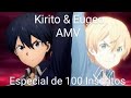 Kirito &amp; Eugeo _ AMV - Sword Art Online (High Hopes) _ Especial de 100 Inscritos - R.F