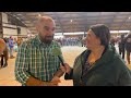 Entrevista a Adrián Lagar en el concurso equino en Pola de Siero.Caballo De La Montaña Asturias