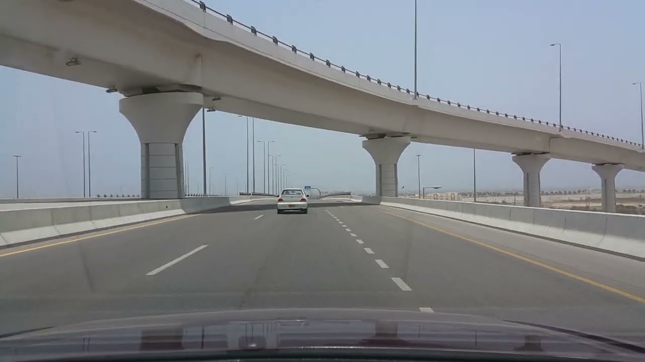 Muscat Expressway Ghala to Al Azaiba Muscat Oman |مسقط عمان|