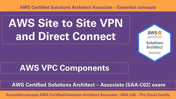AWS Solution Architect Associate Exam 2022 | AWS Site to Site VPN and Direct Connect Gateway