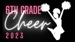 2023 6th Grade Cheer Music